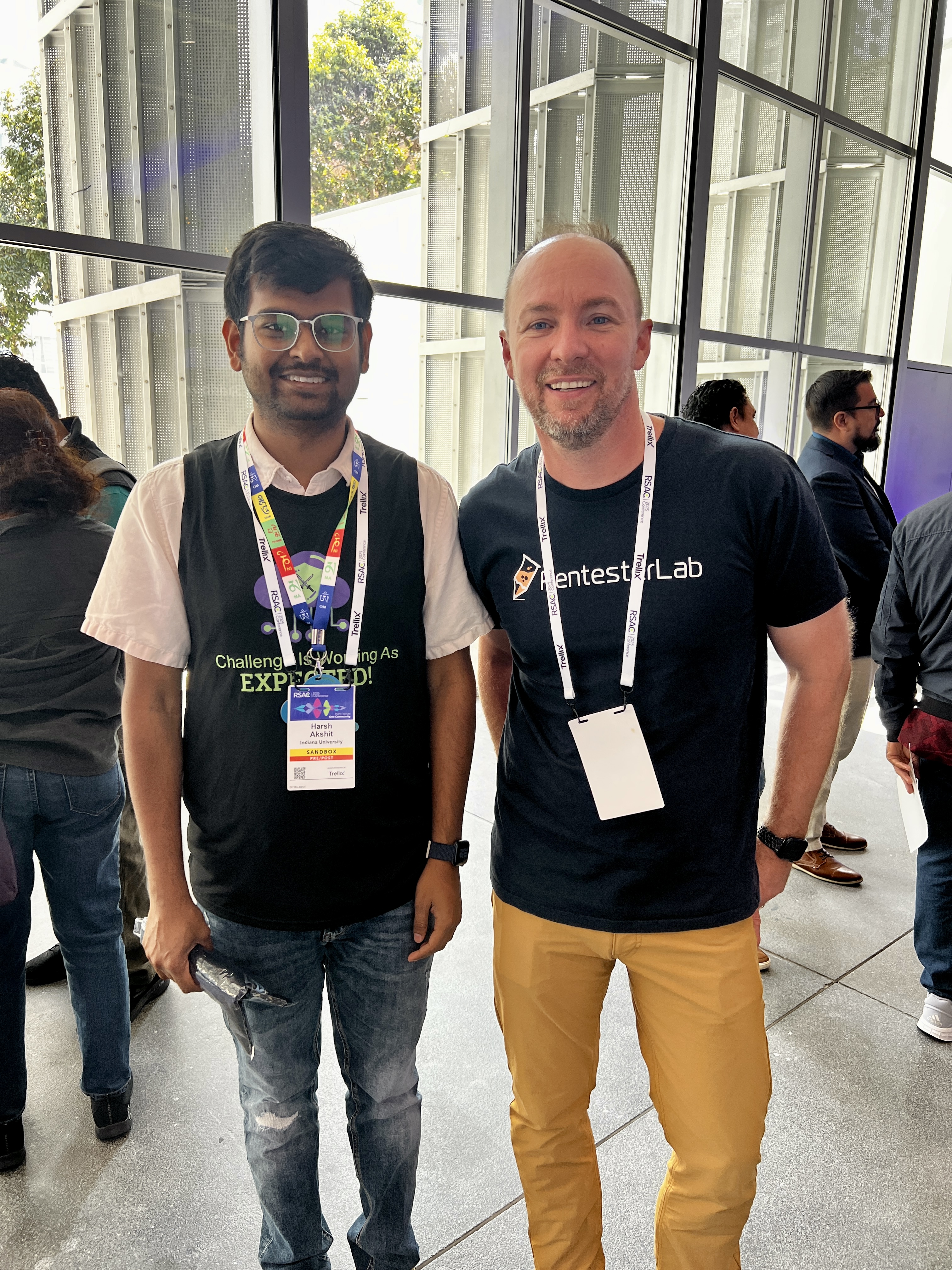 Harsh Akshit at DEF CON hacker conference